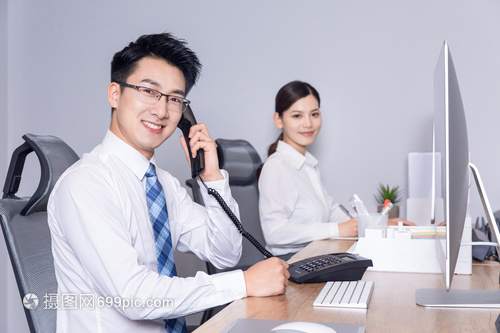 職場客服微笑服務(wù)